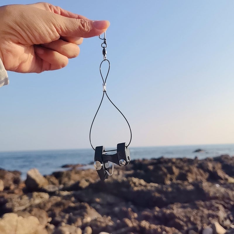 Keproving 2pcs Adjustable Tension Flat Line Release Clips Thread On Fishing Kites Downriggers Lines with Ball Bearing Swivel - Image 3